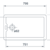 Shaws Belfast Sink (795 x 460 x 245) - Image 2
