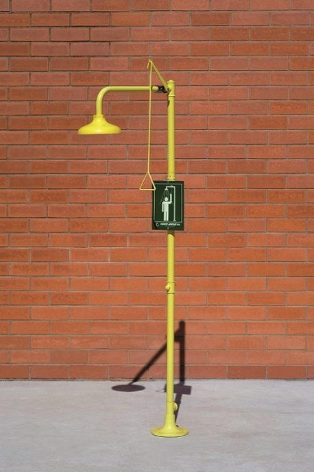 Arboles UK Floor Mounted Emergency Drench Shower 1120