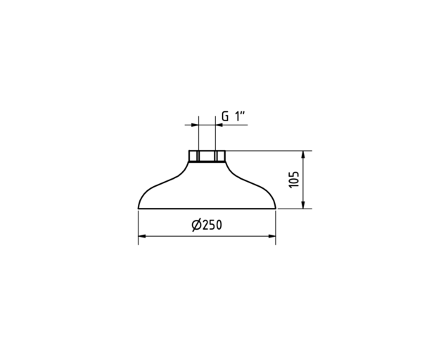 Arboles Emergency Shower Head