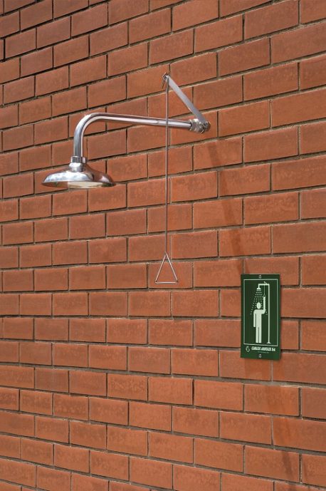 Arboles UK - Emergency Wall Mounted Shower - 1110 TI