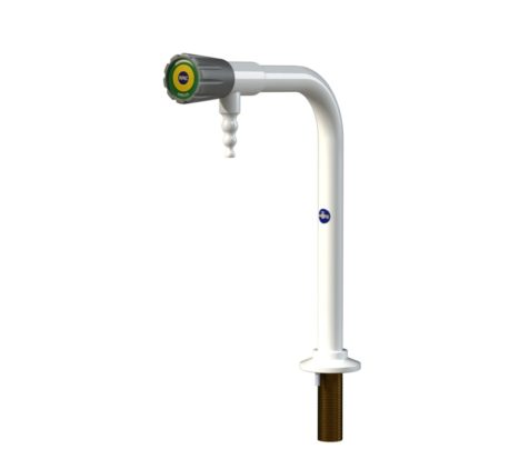 Fixed Nozzle Pillar Bib Laboratory Tap