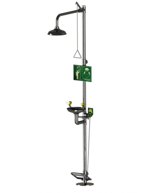 Arboles UK - 4250 -Stainless Steel Emergency Shower and Eyewash