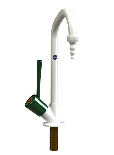 A lever action laboratory tap by Arboles UK